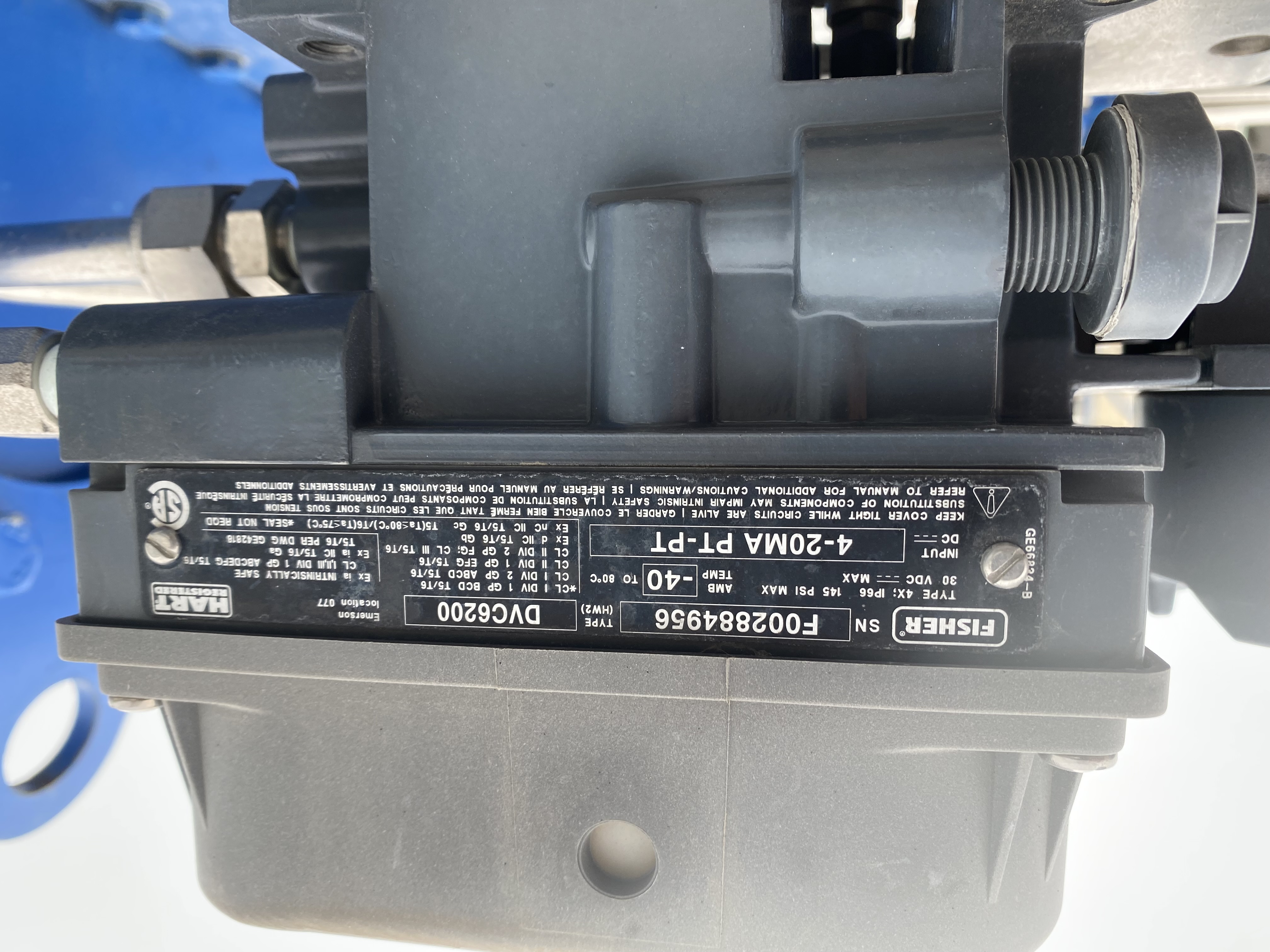Neway 20" Class 300 Trunnion Mounted Ball Valve with Limitorque Pneumatic Actuator — product image 4 of 12