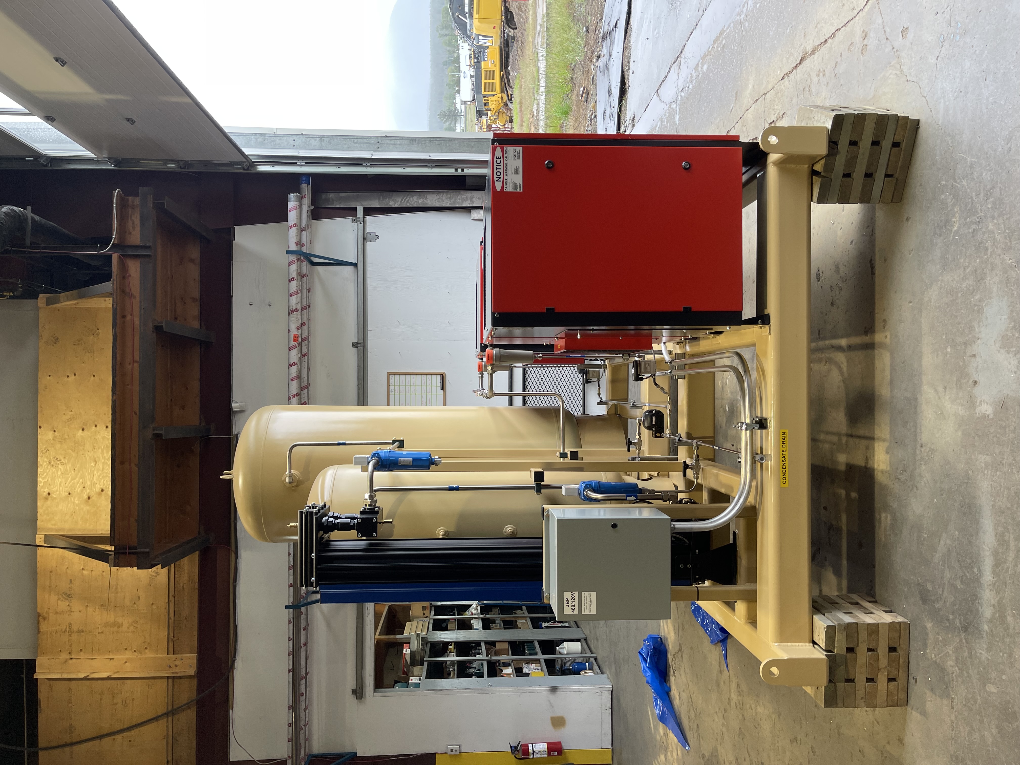 Vector 3100 Duplex Air Compressor Package with Mattei RVD11H Compressors