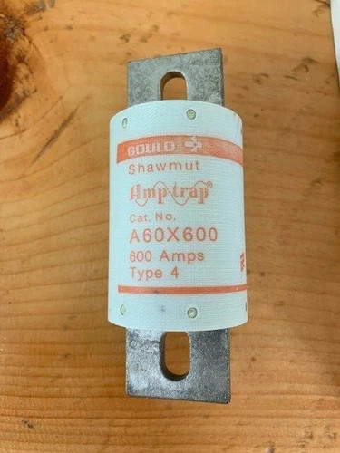 Gould Shawmut Amp-Trap Semiconductor Fuse A60X600-4 — primary product image