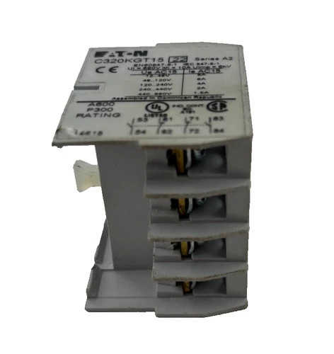 EATON C320KGT15 Series A2 Auxiliary Contact Block — product image 5 of 5