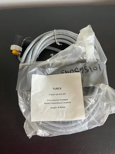 Turck P-WKV 52-972-6M 5 Conductor Cordset, 6 Meters — primary product image