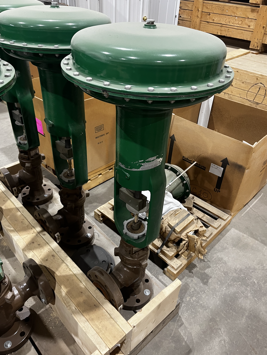 Master Flo H2P2E 3R9S-3R9F1-001 3-Inch Choke Valve — product image 3 of 6