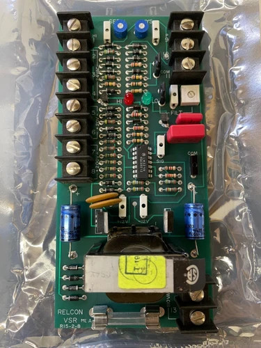 Relcon VSR R15-2-8 Voltage Sensitive Relay Circuit Board