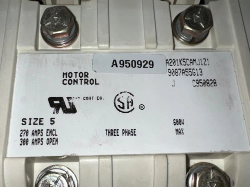 Westinghouse A201K5CAMJ1Z1 Size 5 Mechanically Held Contactor 3 Pole — product image 9 of 9