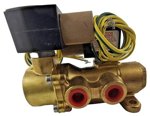 ASCO RedHat EFHC8344G080 3/8 Inch Brass 4-Way Solenoid Valve — product image 4 of 8