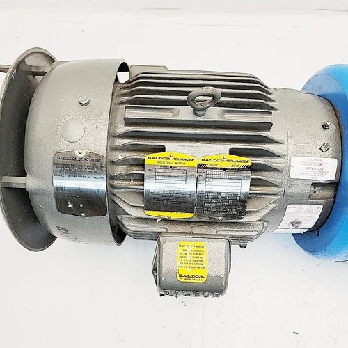 Goulds 3996 Inline Centrifugal Process Pump 1.5x2-6 316SS with 7.5 HP Baldor-Reliance Motor — product image 6 of 11