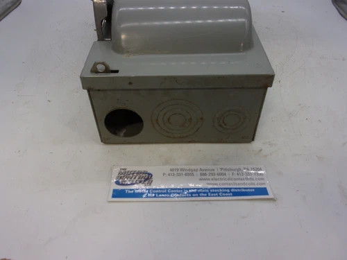 Gould ITE Vacu-Break JN423 Fusible Safety Switch, 3P, 100A, 240V, NEMA 1 — product image 8 of 9