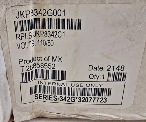 ASCO JKP8342G001 Red Hat II Solenoid Valve 1/4" NPT 110VAC — product image 3 of 5
