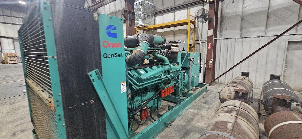 Cummins KTA50G 1000kW 4160V Diesel Generator Set