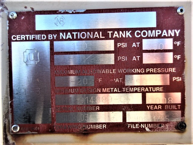 National Tank Company Vertical Filter Vessel 26" x 4'6" — product image 4 of 9