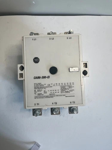 Allen Bradley CAB6-300-EI Motor Contactor 300HP at 575VAC 340AMP at 600VAC — primary product image