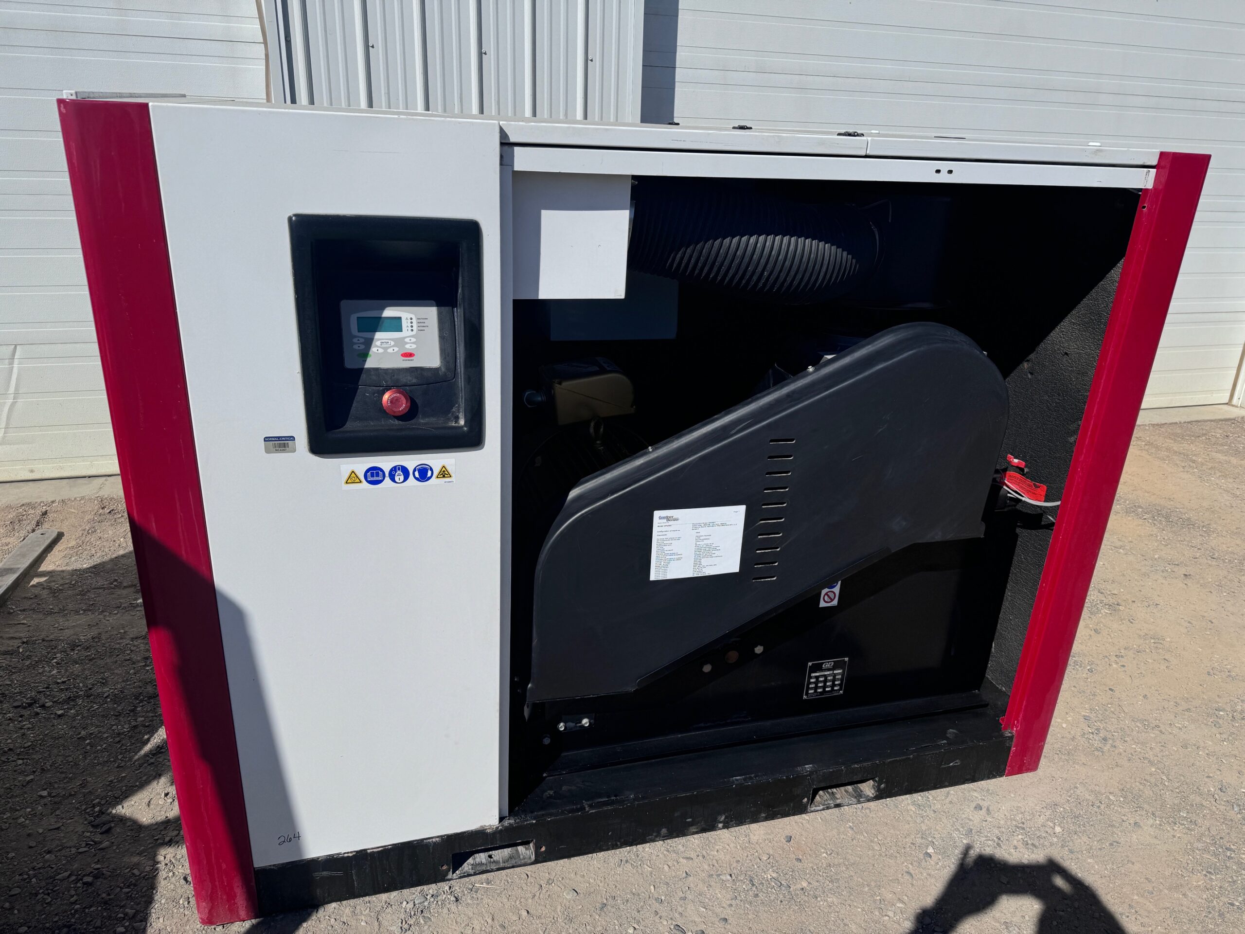 Gardner Denver BP009A Q Series 40 HP Rotary Positive Blower Package with Heliflow 514 Blower — product image 2 of 3