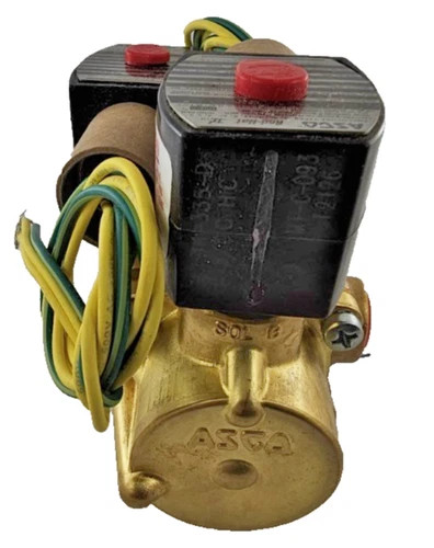 ASCO RedHat EFHC8344G080 3/8 Inch Brass 4-Way Solenoid Valve — product image 7 of 8