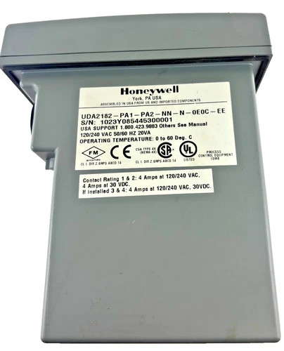 Honeywell UDA2182 Universal Dual Analyzer UDA2182-PAI-PA2-NN-N-0E0C-EE — product image 2 of 4