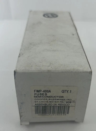 Bussmann FWP-400A High-Speed Semiconductor Fuse 400A 700V AC/DC — product image 3 of 4