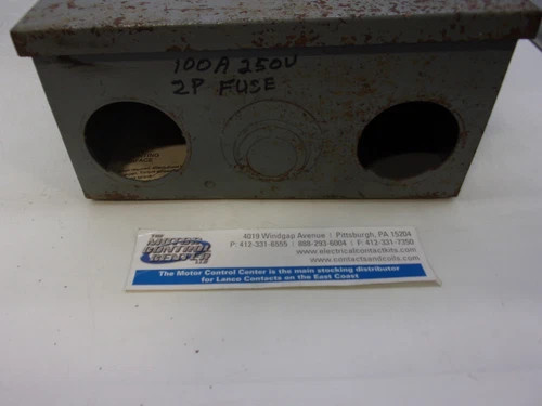 Cutler-Hammer DH223NGK Heavy Duty Safety Switch, 100A, 240V, Fusible, NEMA 1 — product image 5 of 8