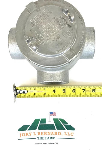 Eaton Crouse-Hinds GUAT69 2" Conduit Outlet Box T-Type — product image 11 of 14