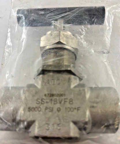 Swagelok SS-18VF8 Manual Stainless Steel Needle Valve