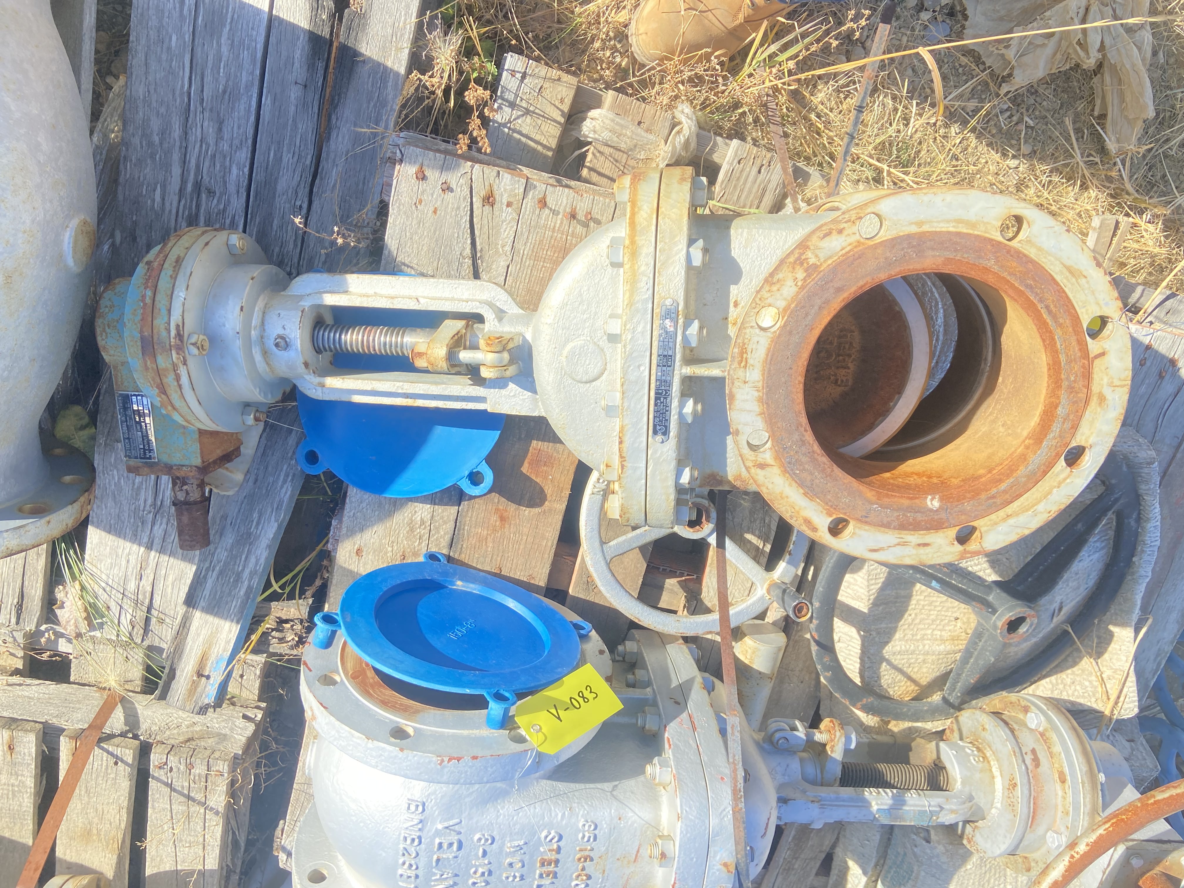Zy-Tech Global 8 Inch Class 150 Gate Valve FIG. 600 063YAU with BG101 Gear Operator — product image 4 of 4