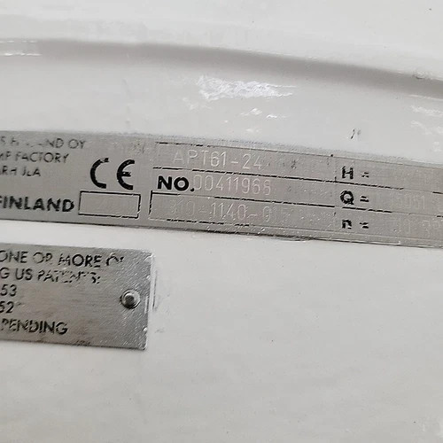Sulzer Ahlstrom APT61-24 Centrifugal Pump 24x24-28 Stainless Steel — product image 12 of 15
