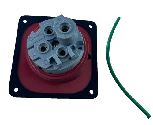 Leviton 430R7W Watertight Pin and Sleeve Receptacle, 30A 480V 3P4W — product image 4 of 6
