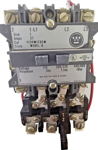Westinghouse A200M1CBDM NEMA Size 1 3-Pole Non-Reversing Motor Starter — primary product image