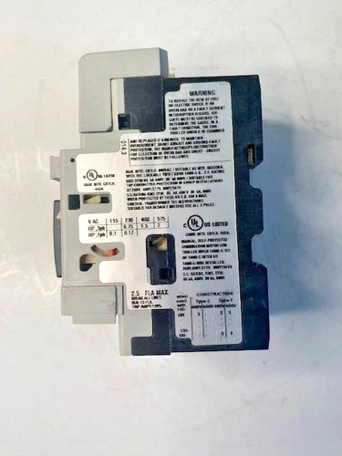 Allen-Bradley 140M-C2E-B25 Manual Motor Starter, 1.6-2.5A, Lot of 2 — product image 4 of 4