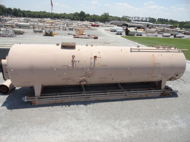 National Tank Co. Shell and Tube Heat Exchanger, 12 ft x 50 ft, Serial T-6321601-01 — product image 9 of 10