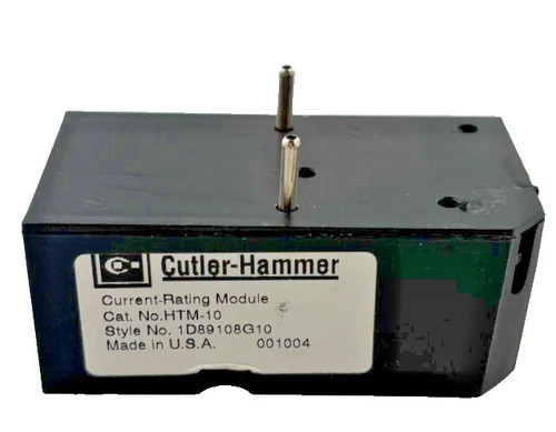 Cutler-Hammer HTM-10 Current Rating Module 1D89108G10 — primary product image