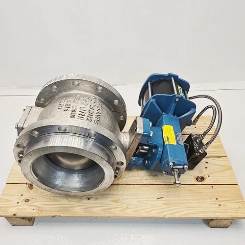 DeZURIK 10" V-Port Ball Control Valve VPB CL-150 with PMV P5 Positioner