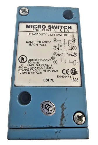 Honeywell Micro Switch LSF7L Heavy Duty Limit Switch — product image 2 of 7