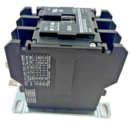 Eaton Cutler-Hammer Definite Purpose Contactor C25DND225C — product image 5 of 7