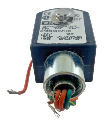 Parker Gold Ring Solenoid Valve 04F25C2122CAF4C05 — product image 5 of 9