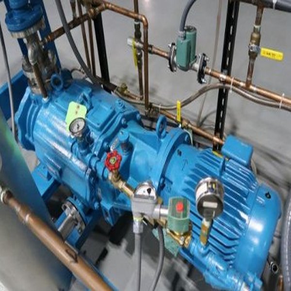 Tuthill Kinney MB850-GAL2CVC00-B Reconditioned Two-Stage Vacuum Pump Package — product image 2 of 4
