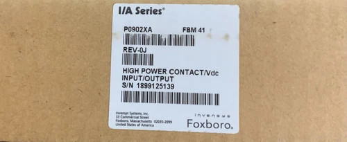 Foxboro I/A Series FBM41 High Power Contact Input/Output Module P0902XA — primary product image