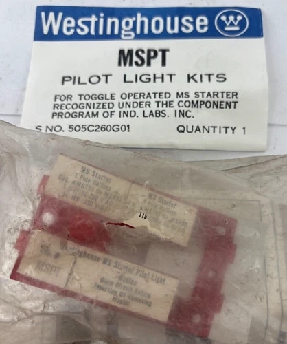 Westinghouse MSPT Pilot Light Kit 505C260G01 — product image 2 of 6