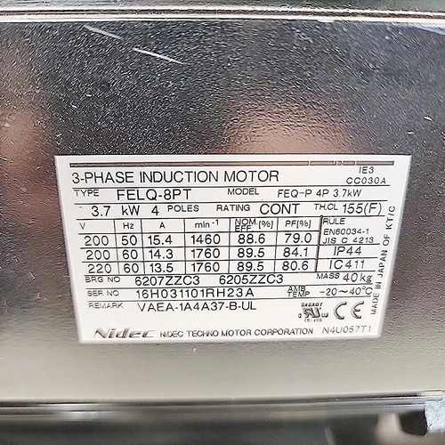 Nachi NSP-30E-37V2A4-3103A Hydraulic Power Unit — product image 10 of 11