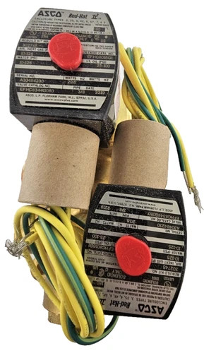 ASCO RedHat EFHC8344G080 3/8 Inch Brass 4-Way Solenoid Valve — product image 2 of 8