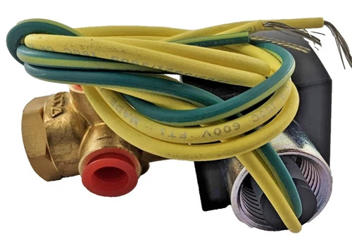 ASCO Red-Hat II EFHB8320G174 Solenoid Valve 1/4" 3-Way Brass — product image 3 of 7