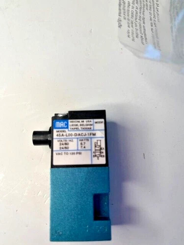 MAC Solenoid Valve 45A-L00-DACJ-1FM — product image 2 of 5