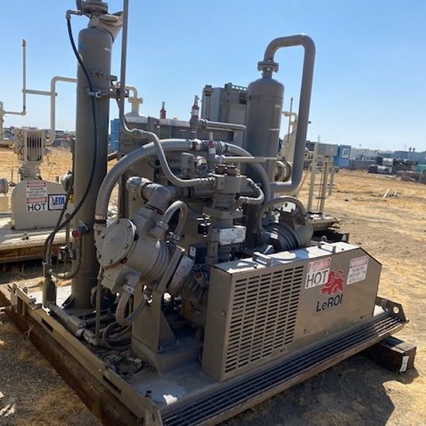 LeRoi LRG9 Two-Stage Oil-Free Reciprocating Gas Compressor Package — product image 2 of 4