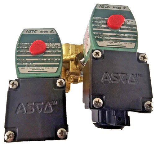 ASCO Red Hat II Dual Solenoid Valve JKH8344G044MO