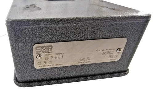 SOR Pressure Switch 6NN-K5-N4-C1A — product image 2 of 7