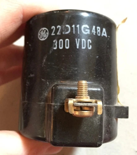 General Electric 22D11G48A Solenoid Coil 300V DC — primary product image