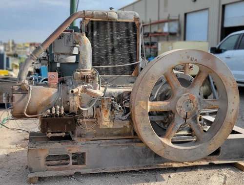 Ajax DP-60 Natural Gas Engine with Electric Starter and Clutch