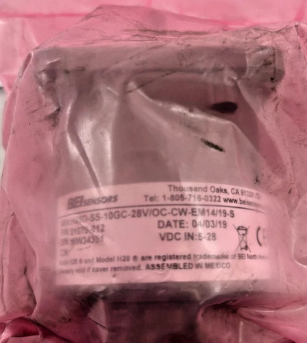 BEI Sensors H25D-SS-10GC-28V/OC-CW-EM14/19-S Absolute Rotary Encoder — primary product image