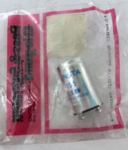 Pass & Seymour Legrand FS-5 Fluorescent Lamp Starter for 4-8W Lamps — product image 2 of 6