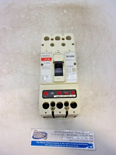 Eaton Cutler-Hammer JDC3250F Molded Case Circuit Breaker Frame with JT3200T Trip Unit, 250A, 600VAC — product image 8 of 8