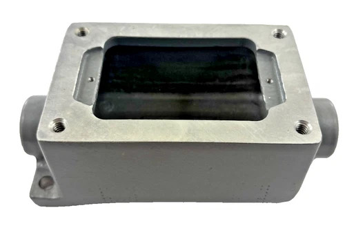 Hubbell Killark SWB-5 Aluminum Feed-Thru Device Box, 3/4 Inch Hubs — product image 4 of 7