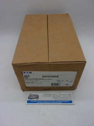 Eaton DG322NGB 60A General Duty Safety Switch — product image 2 of 8